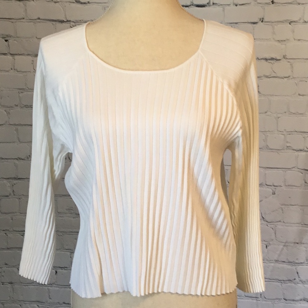 BB Dakota Knit Top in Creamy White
